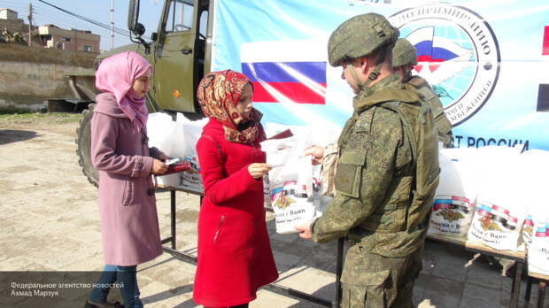 РФ оказала гуманитарную помощь жителям провинции Даръа
