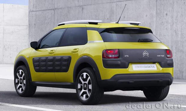 Серийный кроссовер Ситроен С4 Кактус / Citroen C4 Cactus