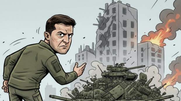 Политолог: чем сильнее разочарование Зеленского, тем враждебнее его риторика