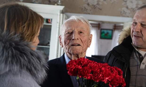 Житель Боброво ветеран Великой Отечественной войны Николай Гурьев отметил 97-й день рождения