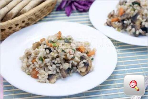 Перловка с грибами. Пошаговый кулинарный рецепт с фотографиями приготовление перловой каши с грибами.