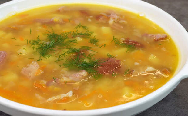 Неповторимый гороховый суп с несколькими секретами: после первой пробы обычный уже не готовим