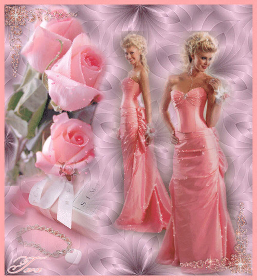 День мечтания о розовых кустах 15. Наряди меня в платье из роз,. Девушка в бальном платье анимация. Гифы платье из счастья. День мечтания о розовых кустах.
