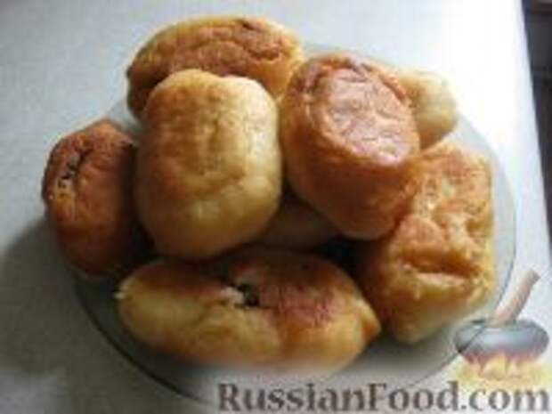 Фото к рецепту: Пирожки жареные с мясом