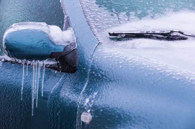 Зимние Советы: Что делать если автомобиль покрылся льдом?