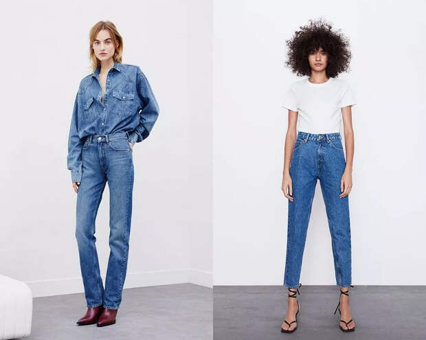 Джинсы прямого кроя Iro, джинсы mom fit Zara Джинсы прямого кроя Iro, джинсы mom fit Zara