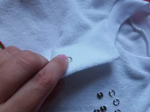 Как установить кнопки на ткань