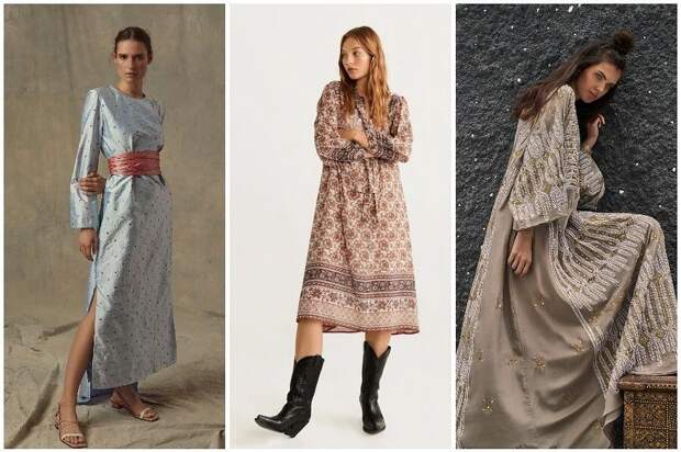 Платье-кафтан: «одежда для красивых людей» снова в моде