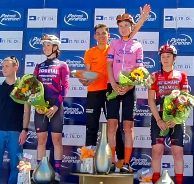 Тульская велосипедистка Анна Изотова выиграла гонку Trofeo Rosa Montalto в Италии