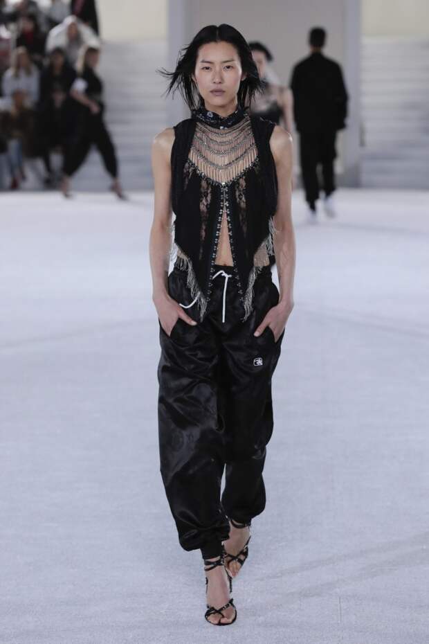 Alexander Wang Spring 2019 RTW (трафик)