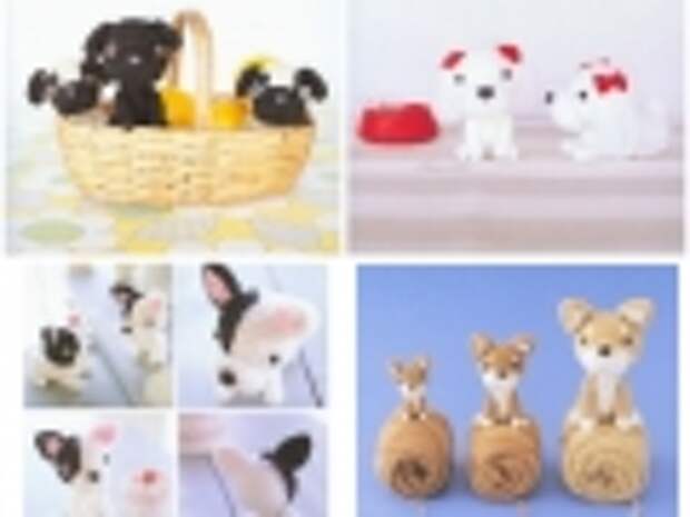 Вязаная собачка крючком Вязаная собачка крючком