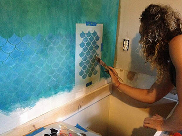 Колоритно и фактурно: 20 креативных идей для декора стен и пола...