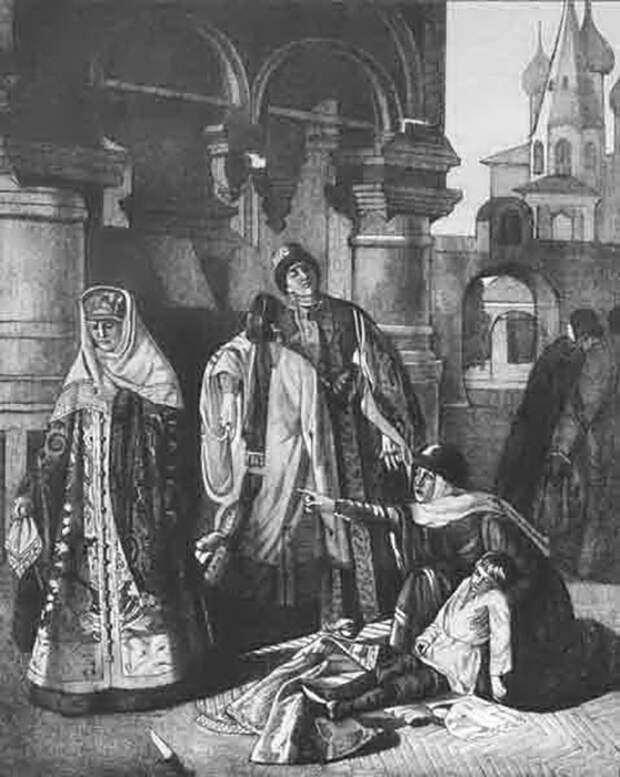 Смерть царевича Дмитрия. Смерть царевича Дмитрия.