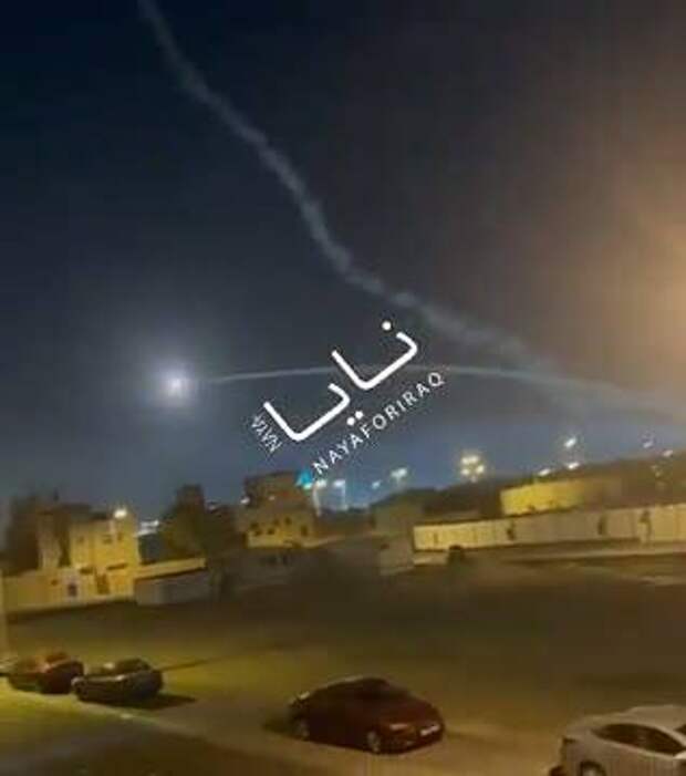 В Бахрейне сняли на видео возможный выход из строя ракеты Patriot