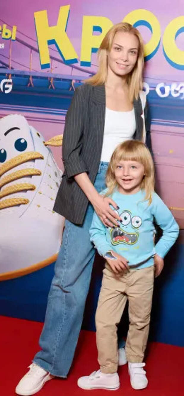 Татьяна Арнтгольц с сыном