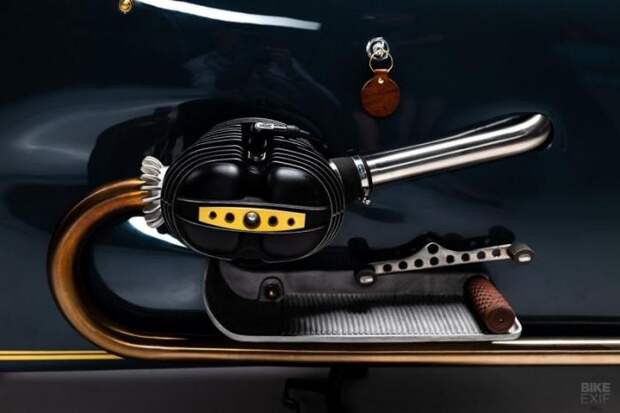 Мотоцикл BMW R100 Good Ghost — кастом в стиле стимпанк с отделением для вина