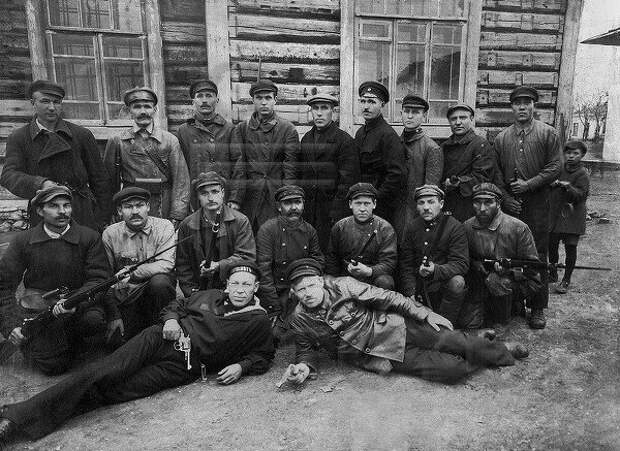 Челябинские красногвардейцы, 1917 — начало 1918 гг.
