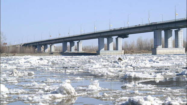 Ледоход на Оби в Барнауле ожидается 8 апреля