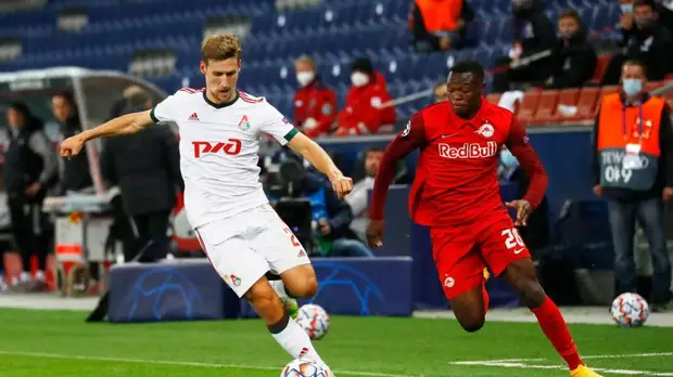 «Локомотив» сыграл вничью с «Зальцбургом» в Лиге чемпионов