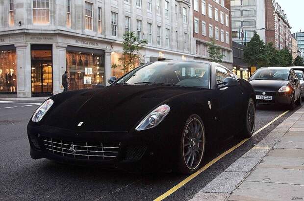 23. Бархатный Ferrari в Лондоне. интересное, необычные фото, фото