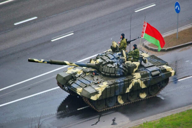 Т-72Б3 - основной модернизированный боевой танк Республики Беларусь.