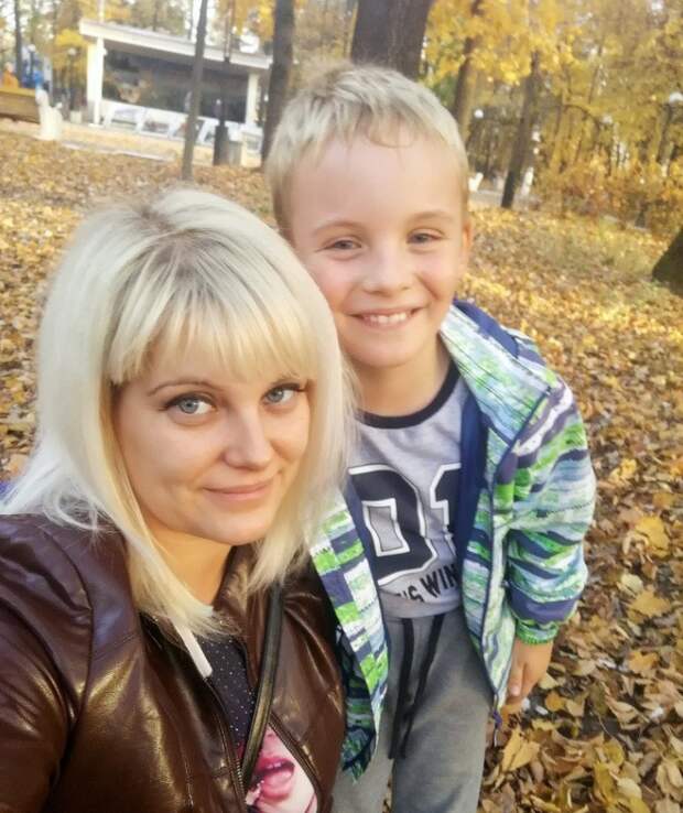 Инга с сыном Инга с сыном