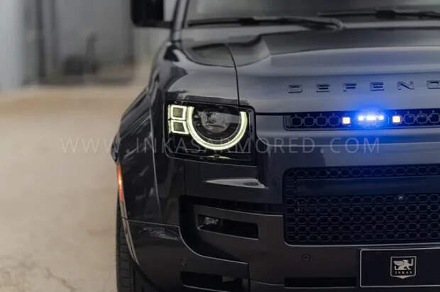Land Rover Defender 2026 превратили в броневик, защищенный от выстрелов из штурмовой винтовки калибра 7,62 и одновременного подрыва двух ручных гранат