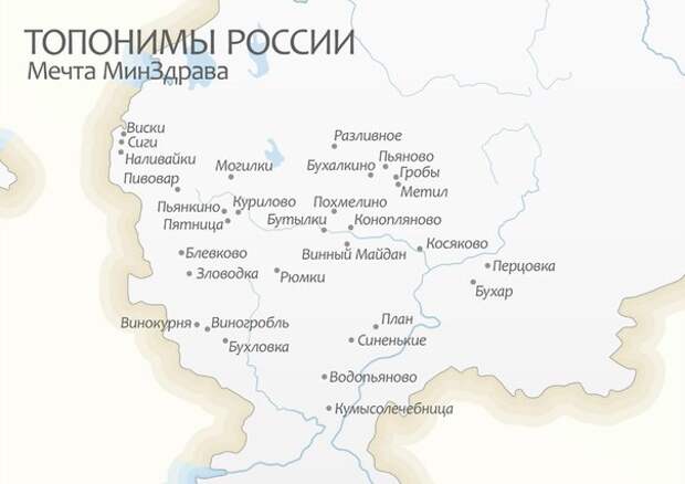 Топонимы России