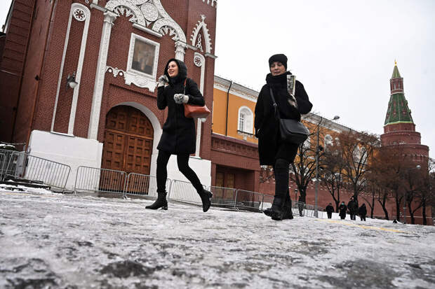 "Желтый" уровень погодной опасности объявлен в Москве
