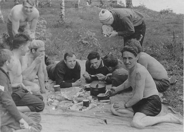 2. Пикники в СССР тоже любили досуг в ссср, интересно, мужчины ссср, развлечения советских людей, фото