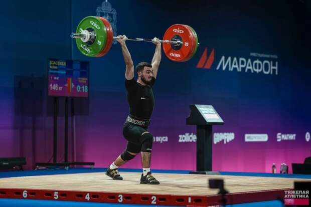 Аслан Бзасежев – бронзовый призер Кубка России по тяжелой атлетике!