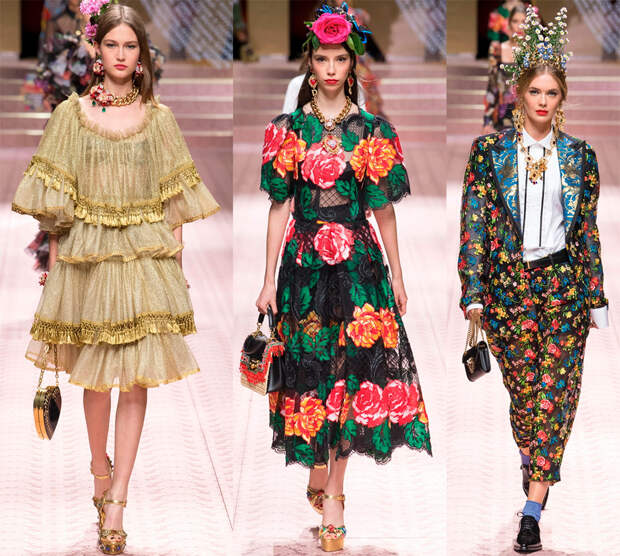 Модная женская одежда и аксессуары весна-лето 2019 Dolce & Gabbana