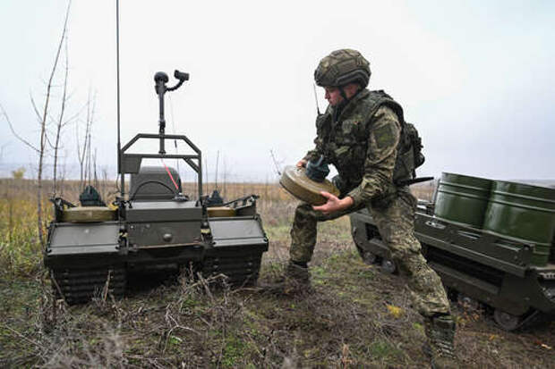 Минобороны: российские войска отразили шесть атак ВСУ из района Гришино