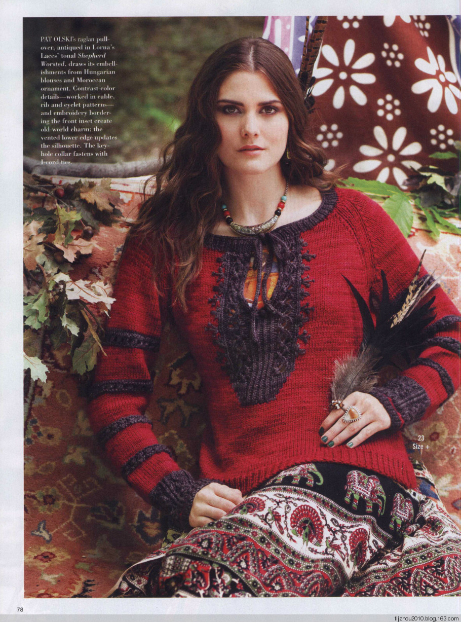 Vogue Knitting 2014 秋 - 紫苏 - 紫苏的博客 Vogue Knitting 2014 秋 - 紫苏 - 紫苏的博客