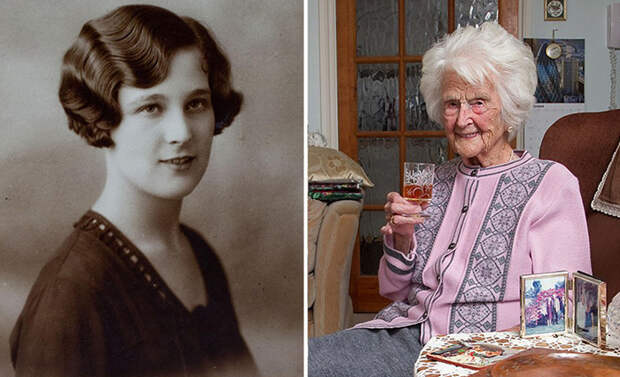 112-летняя британка Грейс Джонс.