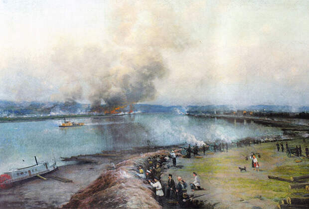 Александр Сахаров «Оборона Благовещенска в 1900 году»