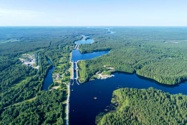 строительство Беломорско-Балтийского канала