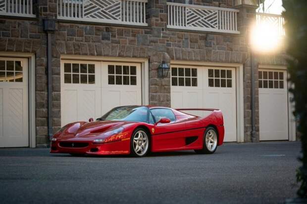 Самый первый прототип Ferrari F50 Berlinetta продадут с аукциона в Скоттсдейле