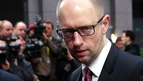 Премьер Украины Яценюк объявил о своей отставке