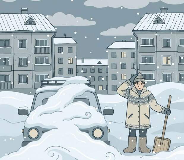 Как откапывать машину от снега и в каком порядке – советы от МЧС