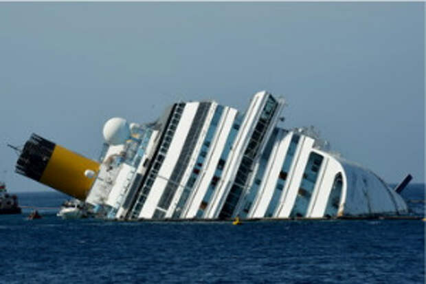 Капитана Costa Concordia коснулась "божественная рука"