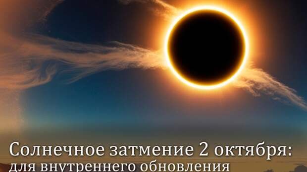 Солнечное затмение: Время для внутреннего обновления и трансформации мира