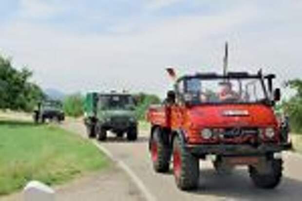 Unimog 406 выпускался с 1963 г.