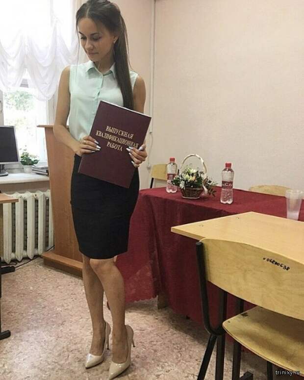 Очаровательные выпускницы школ и вузов (43 фото)