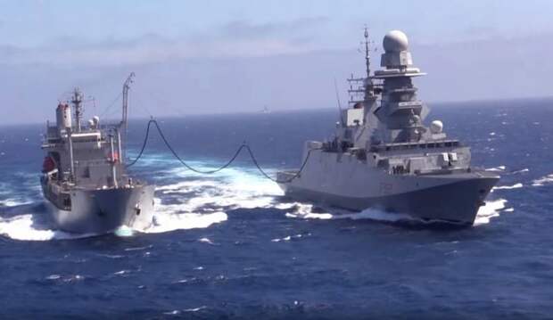ВМС НАТО в Средиземном море. Источник изображения: 