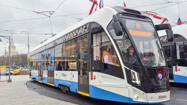Первый трамвайный диаметр открыли в Москве – он соединяет метро "Университет" с Метрогородком