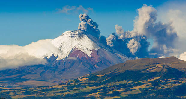 Cotopaxi, volcano in Ecuador