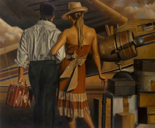 Современное искусство. Художник Перегрин Хиткот (1973, ENGLAND)
