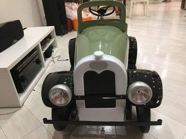 Первый педальный автомобиль СССР - ГАЗ 1934 года авто, восстановление, газ, детский автомобиль, олдтаймер, педальный автомобль, реставрация, ретро авто
