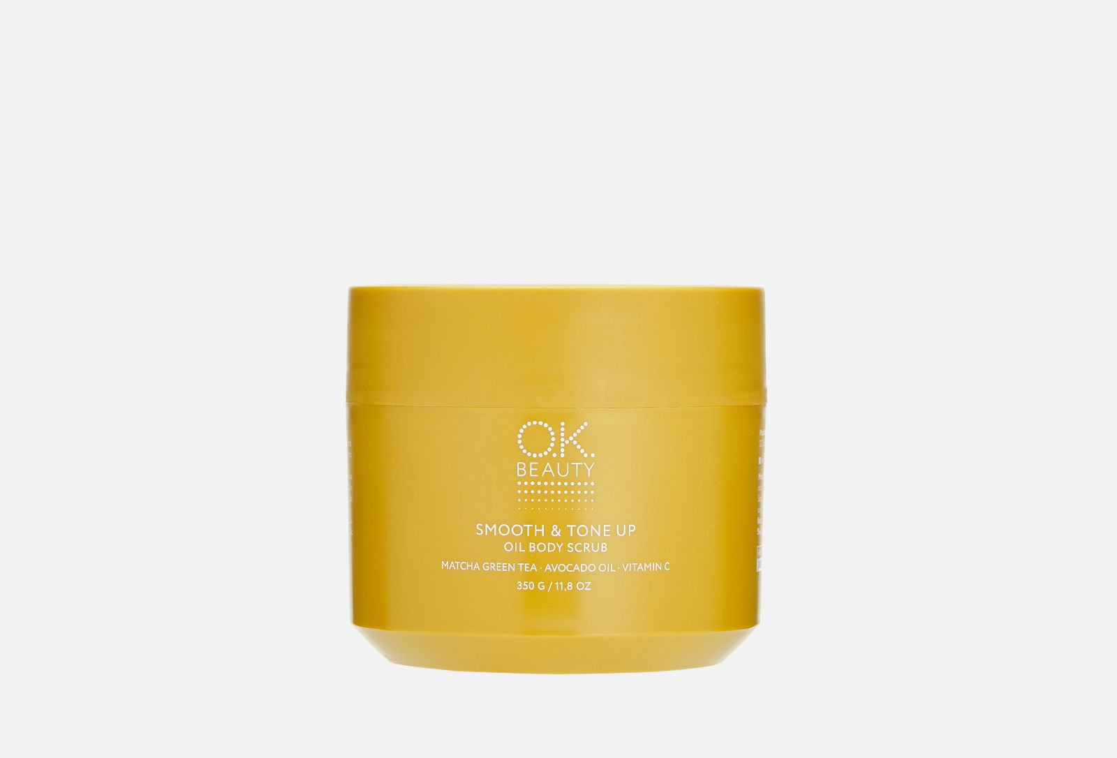 Ok Beauty, тонизирующий скраб Smooth&Tone Up с матчей и маслами, 1520 руб. 